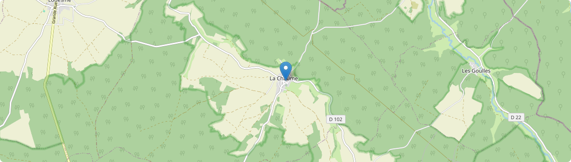 Chaume - Carte