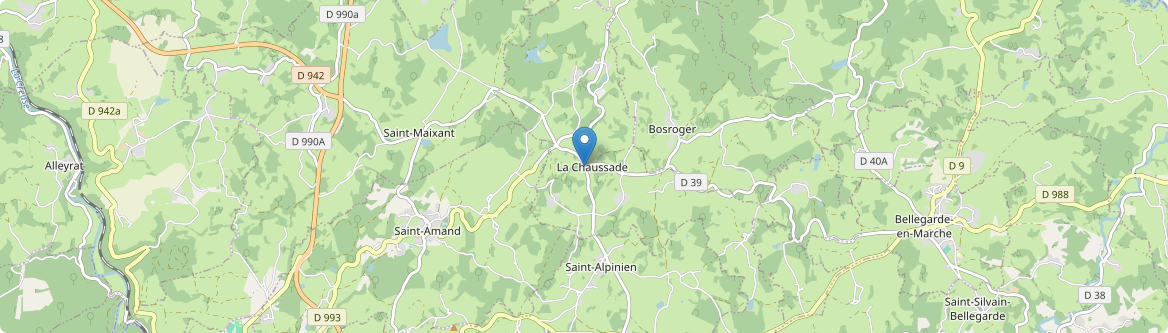 Chaussade - Carte