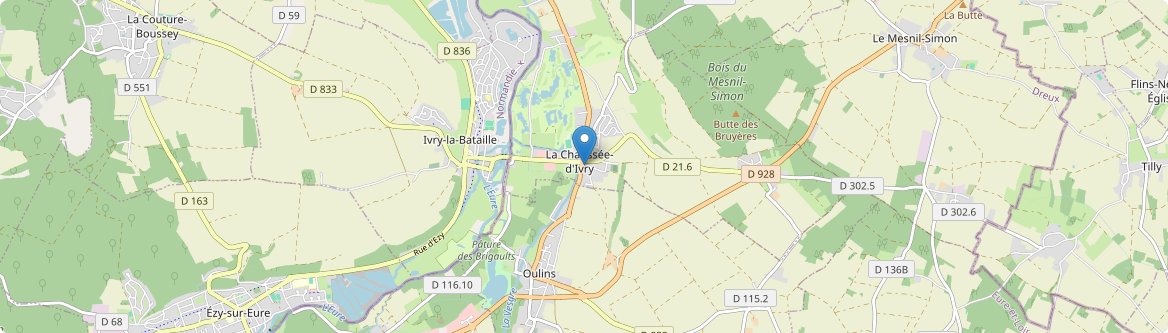 Chaussée-d'Ivry - Carte