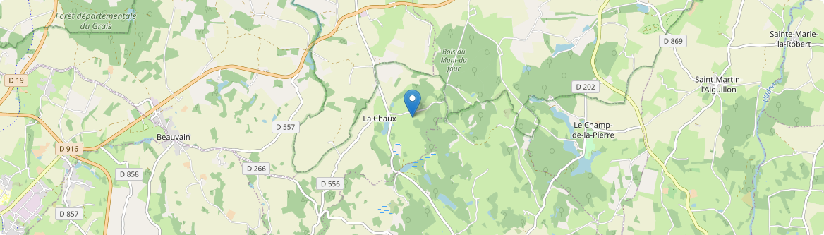 Chaux - Carte