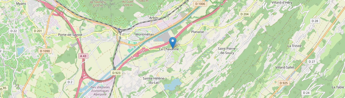 Chavanne - Carte