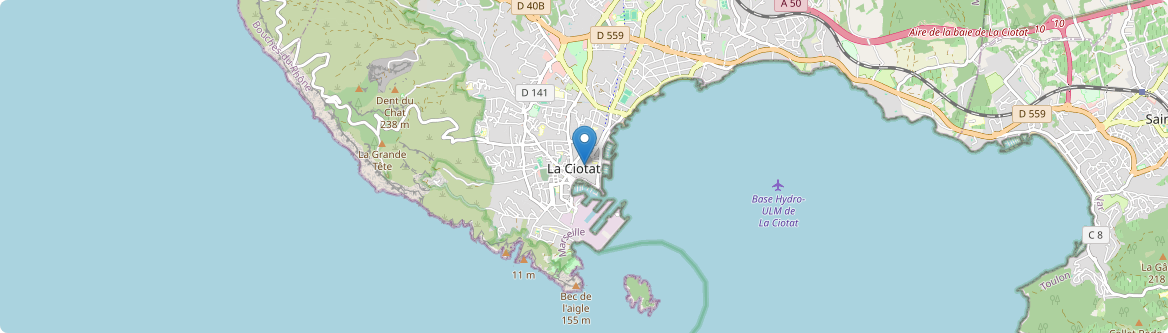 Ciotat - Carte
