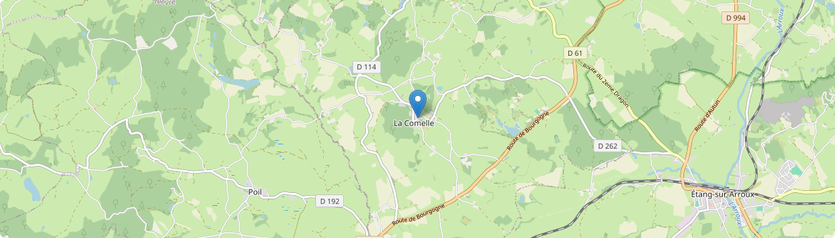 Comelle - Carte