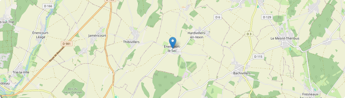 Corne-en-Vexin - Carte