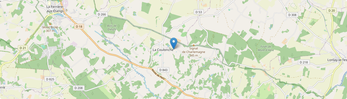 Coulonche - Carte