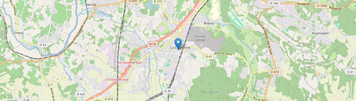 Couronne - Carte