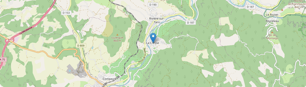 Cresse - Carte