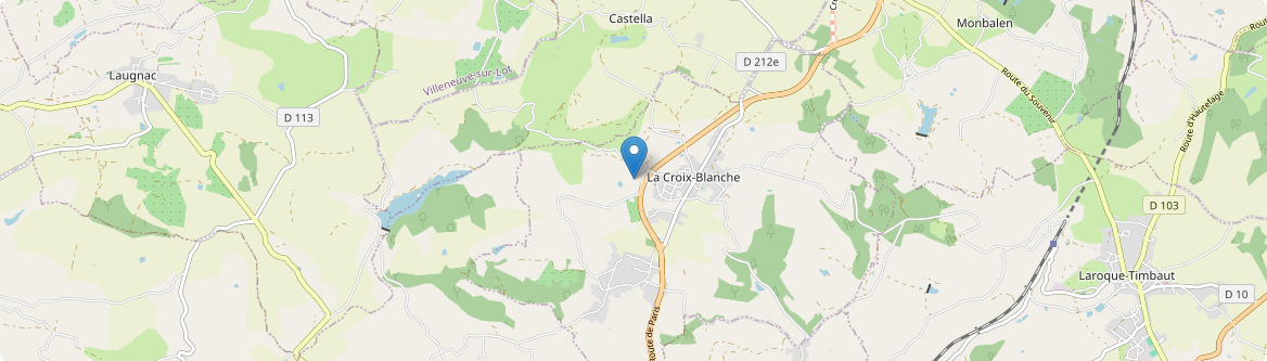 Croix-Blanche - Carte