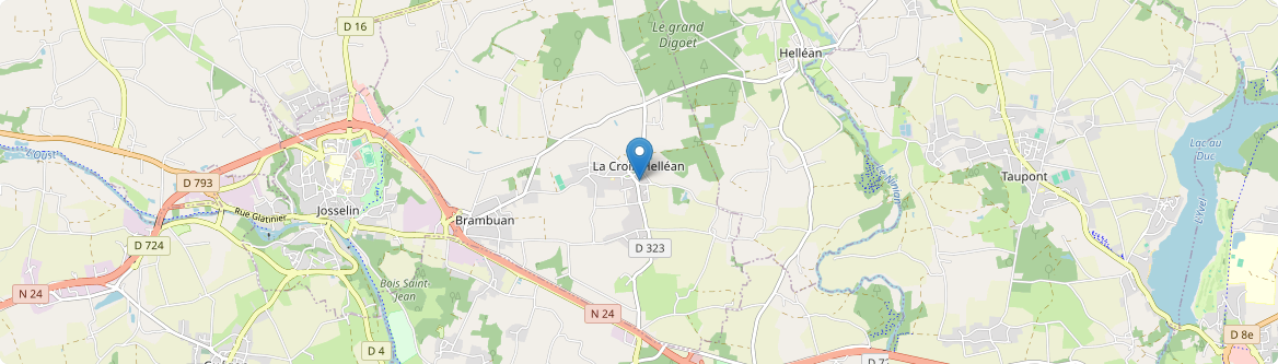 Croix-Helléan - Carte