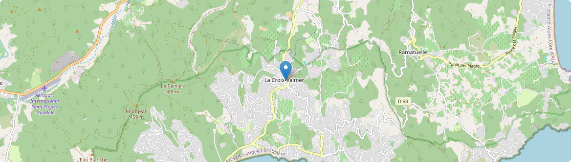 Croix-Valmer - Carte