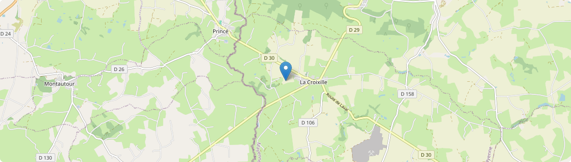 Croixille - Carte