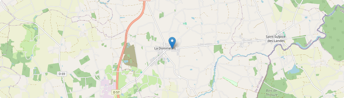 Dominelais - Carte