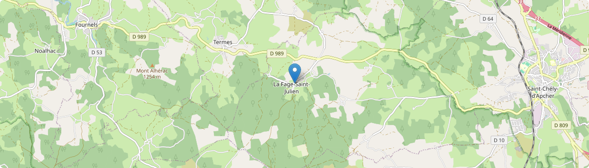 Fage-Saint-Julien - Carte