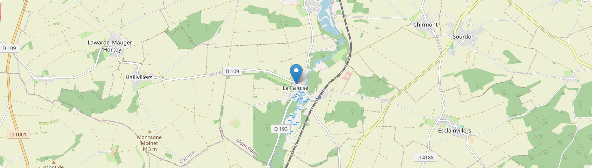 Faloise - Carte