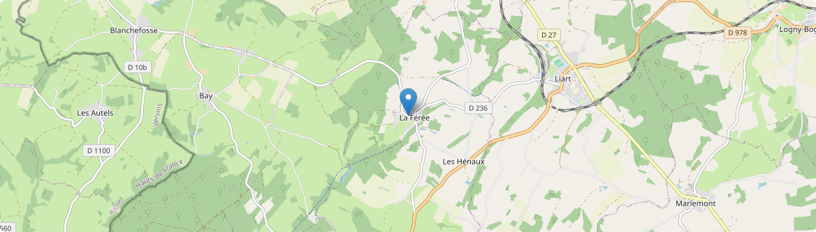 Férée - Carte