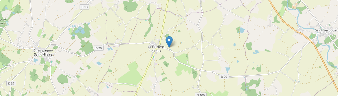 Ferrière-Airoux - Carte