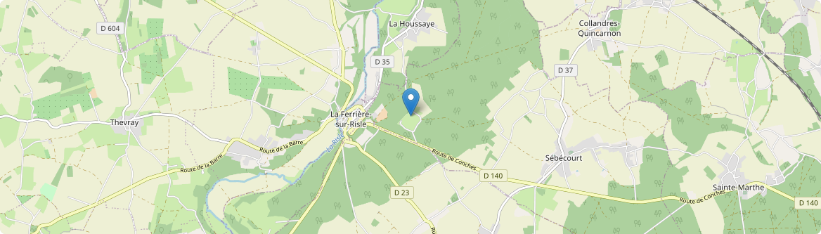 Ferrière-sur-Risle - Carte