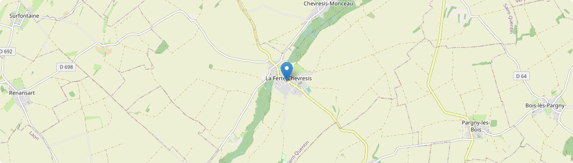 Ferté-Chevresis - Carte
