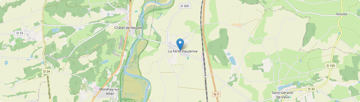 Ferté-Hauterive - Carte