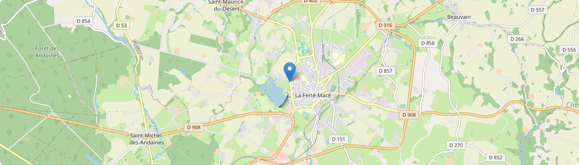 Ferté Macé - Carte