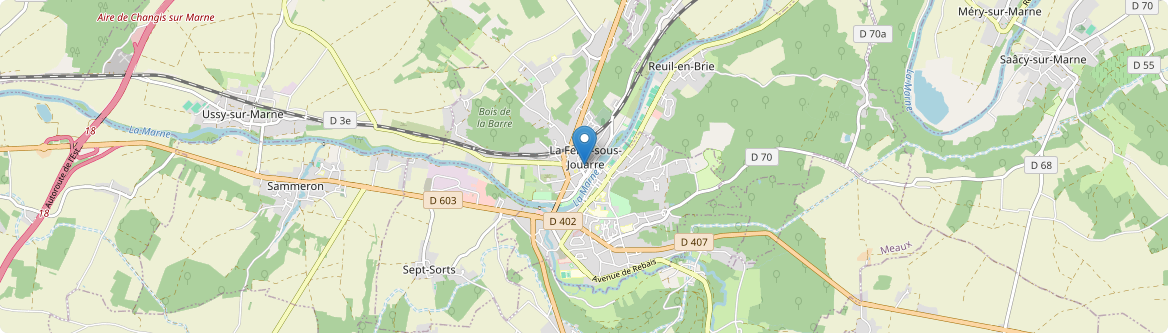 Ferté-sous-Jouarre - Carte