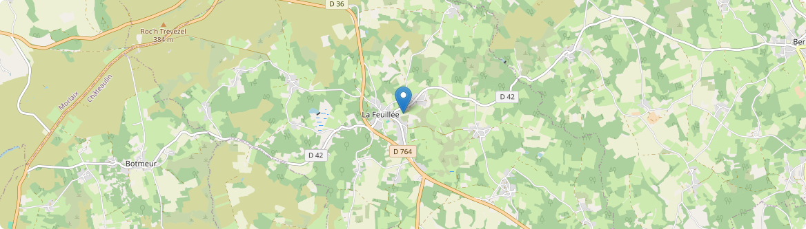 Feuillée - Carte