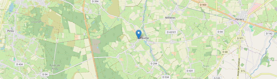 Feuillie - Carte