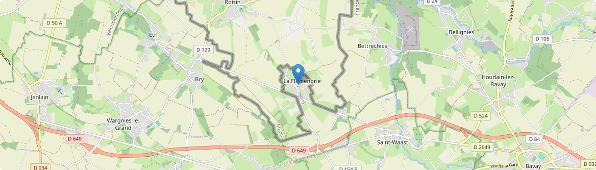 Flamengrie - Carte