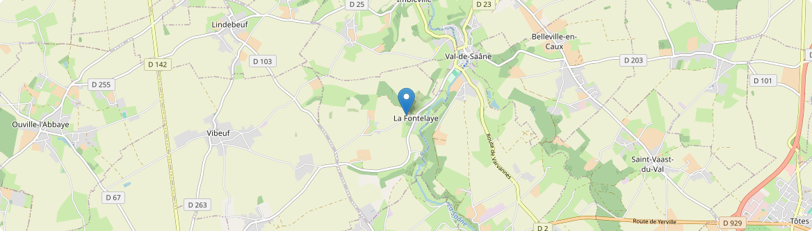 Fontelaye - Carte