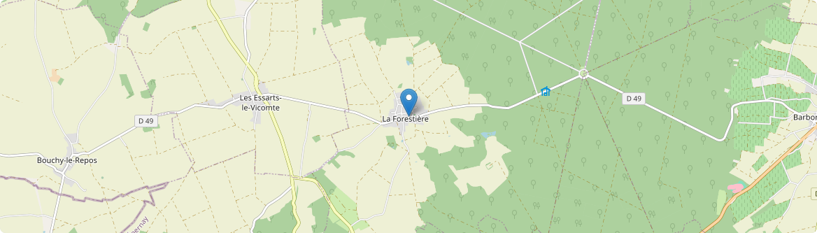 Forestière - Carte