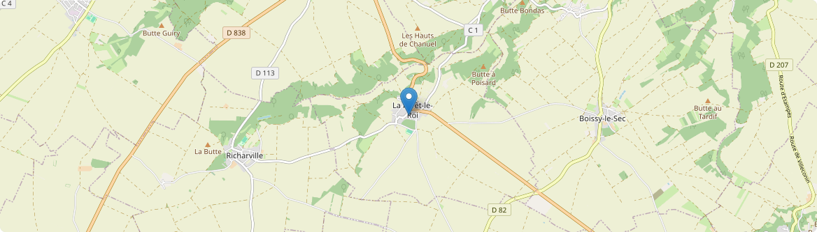 Forêt-le-Roi - Carte