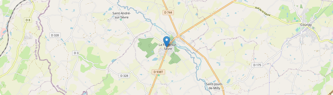 Forêt-sur-Sèvre - Carte