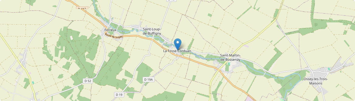 Fosse-Corduan - Carte