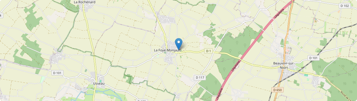 Foye-Monjault - Carte