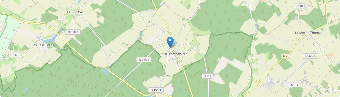 Framboisière - Carte