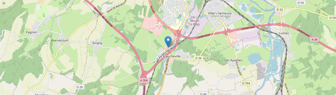 Francheville - Carte