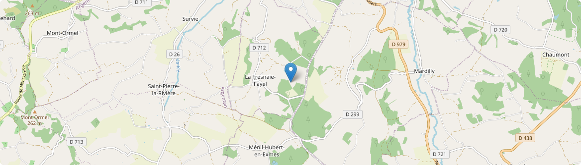 Fresnaie-Fayel - Carte