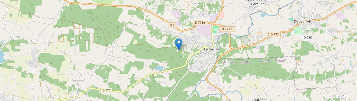 Gacilly - Carte
