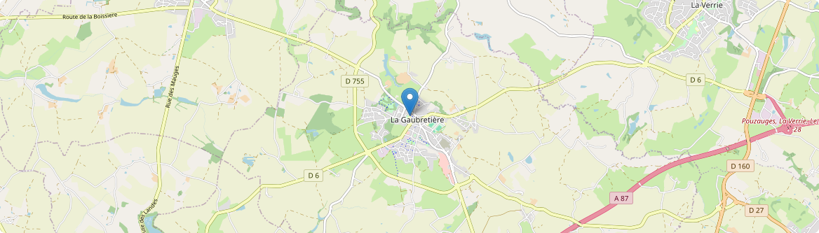 Gaubretière - Carte