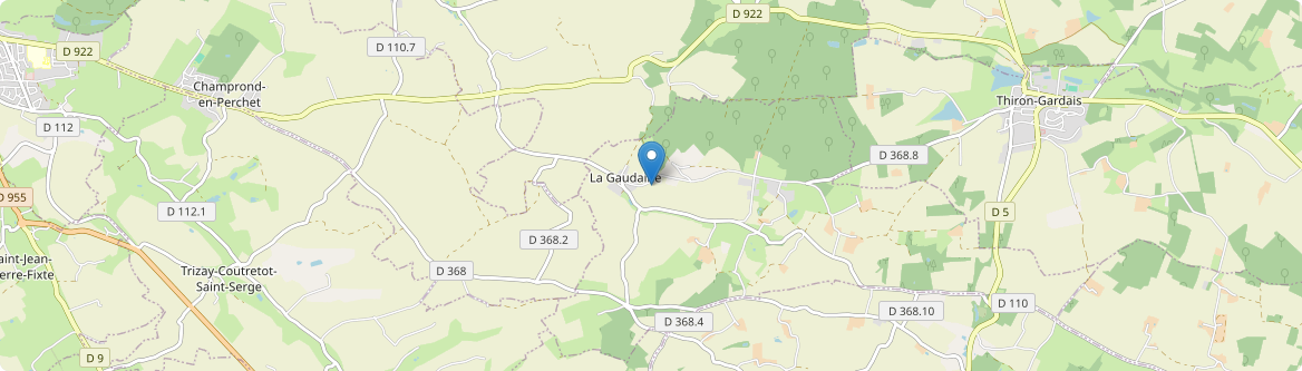 Gaudaine - Carte