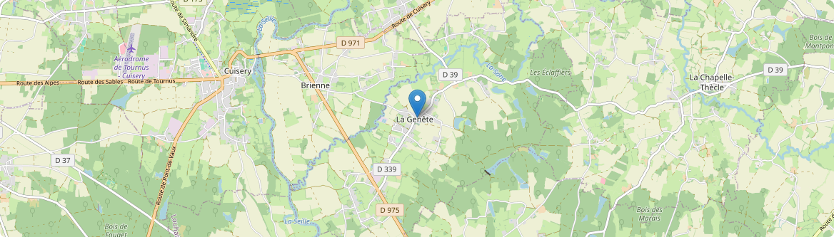 Genête - Carte