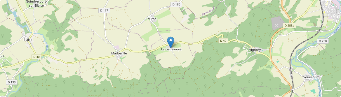 Genevroye - Carte