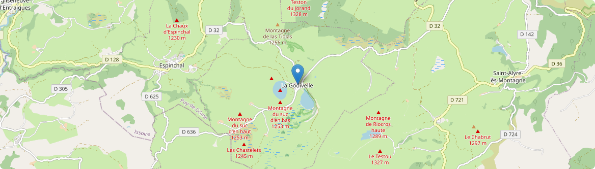Godivelle - Carte
