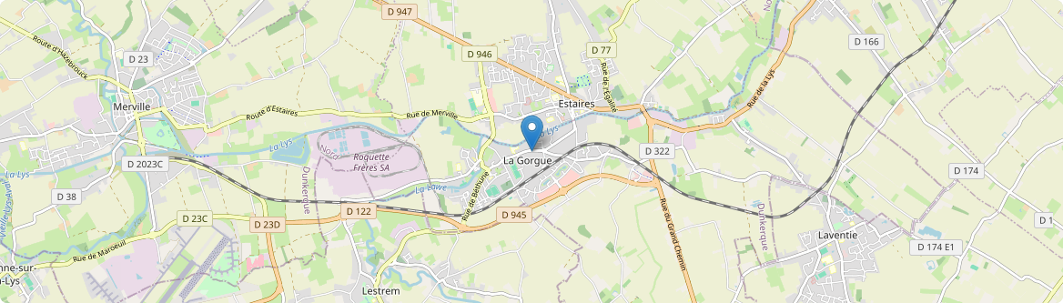 Gorgue - Carte