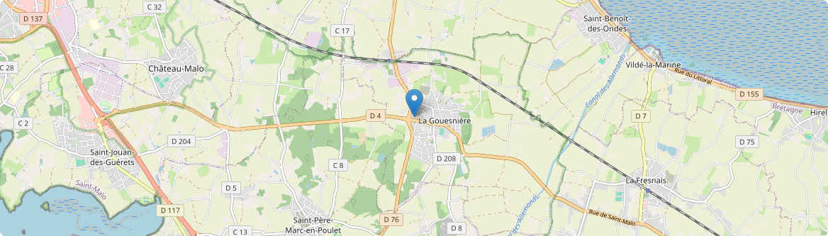 Gouesnière - Carte