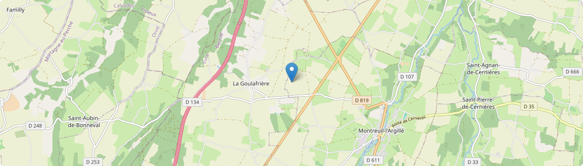 Goulafrière - Carte