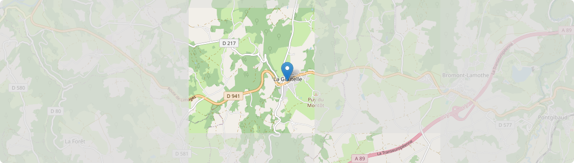 Goutelle - Carte