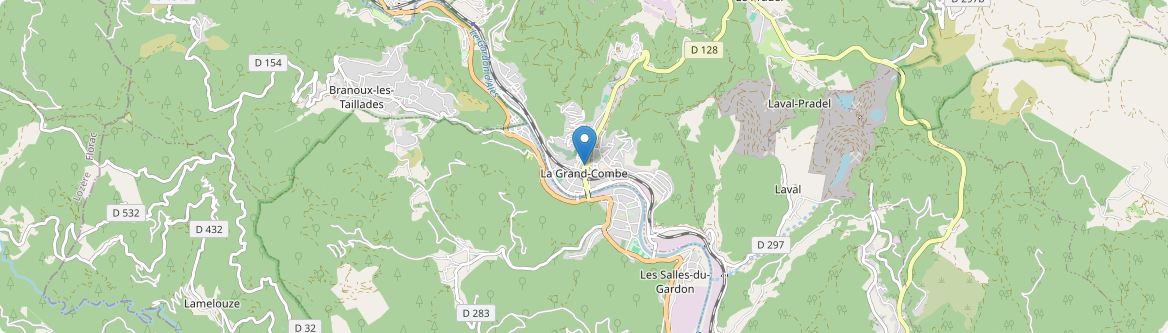 Grand-Combe - Carte
