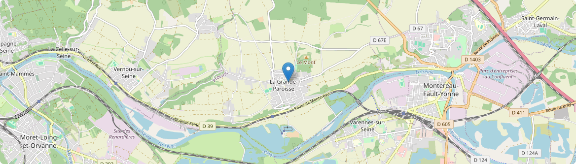 Grande-Paroisse - Carte