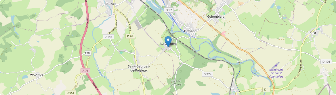 Groutte - Carte